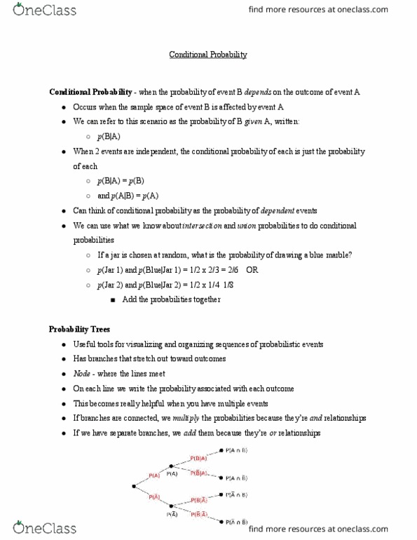 PSY-0031 Lecture 5: Conditional Probability thumbnail