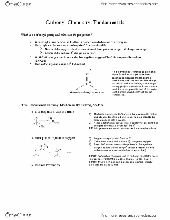 CH ENGR 104C Lecture Notes - Lecture 10: Sn2 Reaction, Leaving Group, Pi Bond thumbnail