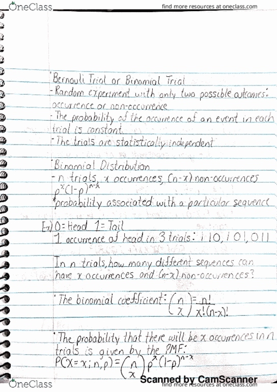 ENGRCEE 11 Lecture 8: Binomial Trials thumbnail