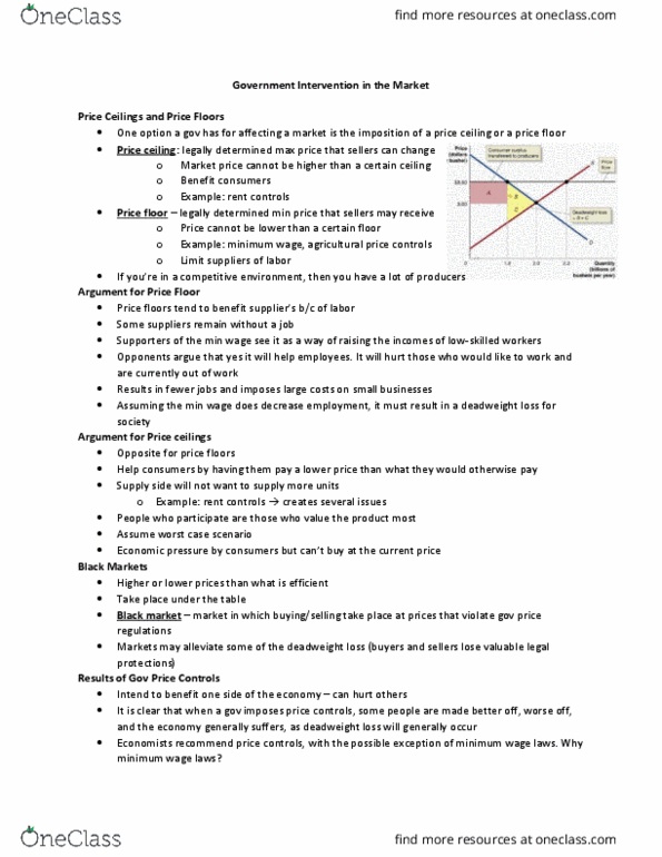 ECON 202 Lecture 7: Government Intervention in the Market thumbnail