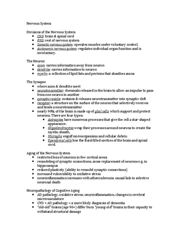 GRT 2111 Lecture Notes - Tardive Dyskinesia, Intention Tremor, Essential Tremor thumbnail