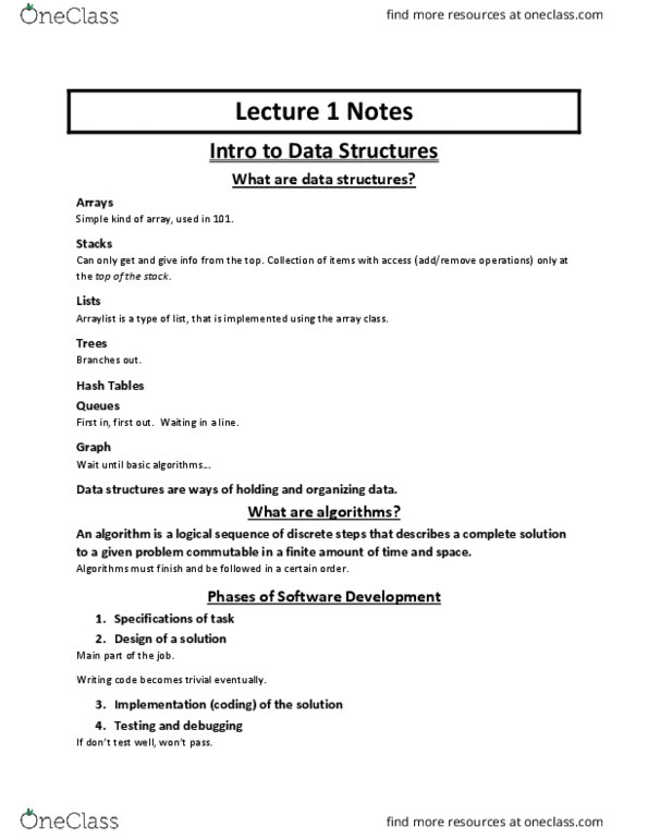 CSCI-UA 0102 Lecture Notes - Lecture 1: Javadoc, Rieti, Local Variable thumbnail