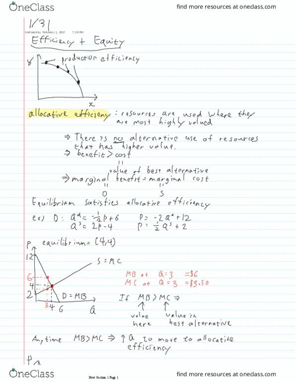 ECON 25100 Lecture 7: Efficiency + Equity thumbnail