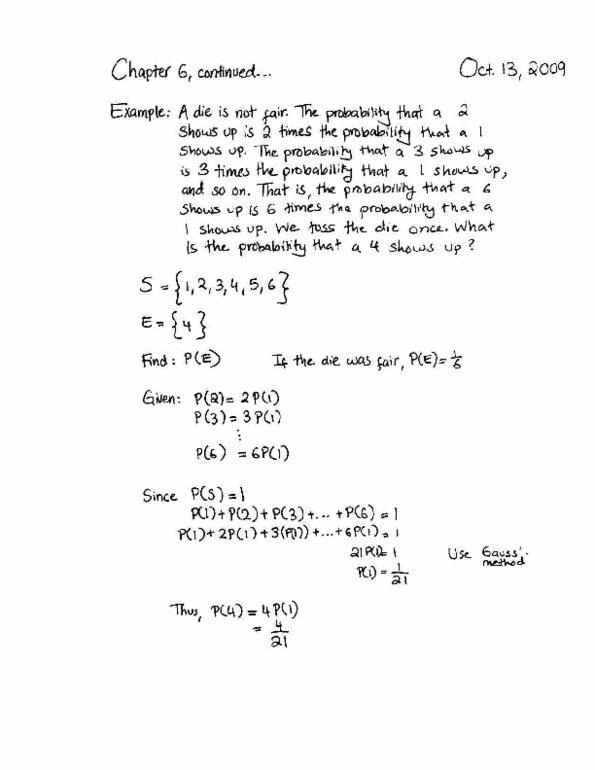 ECO220Y1 Lecture : Lecture5 - Oct13 - Ch6 (Probability, continued) thumbnail