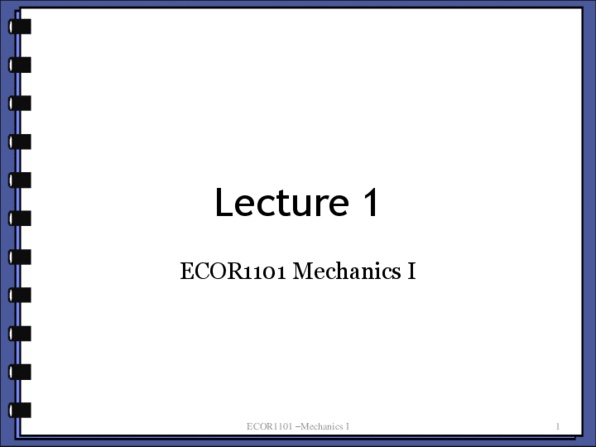 ECOR 1101 Lecture Notes - Significant Figures, Engineering Notation, 2Mass thumbnail