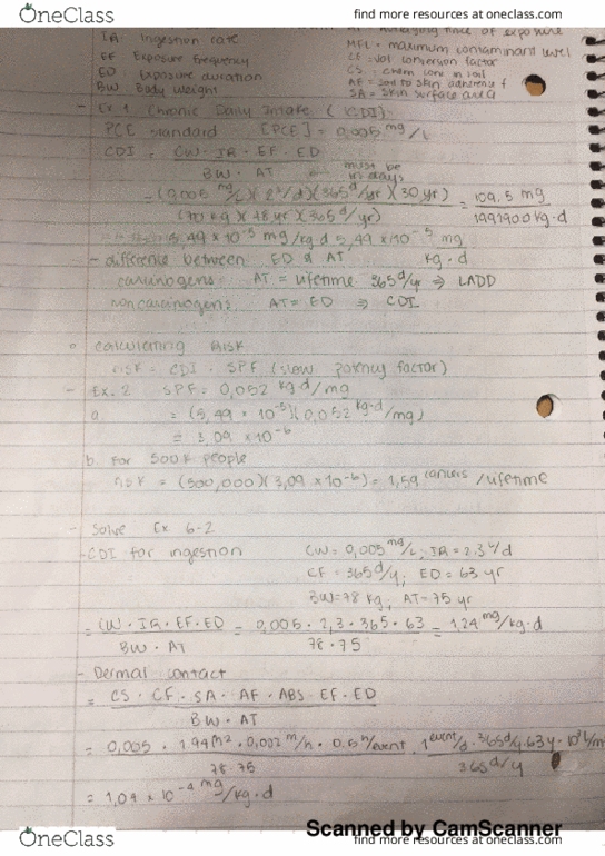 EES-3040 Lecture 4: Calculating Risk thumbnail