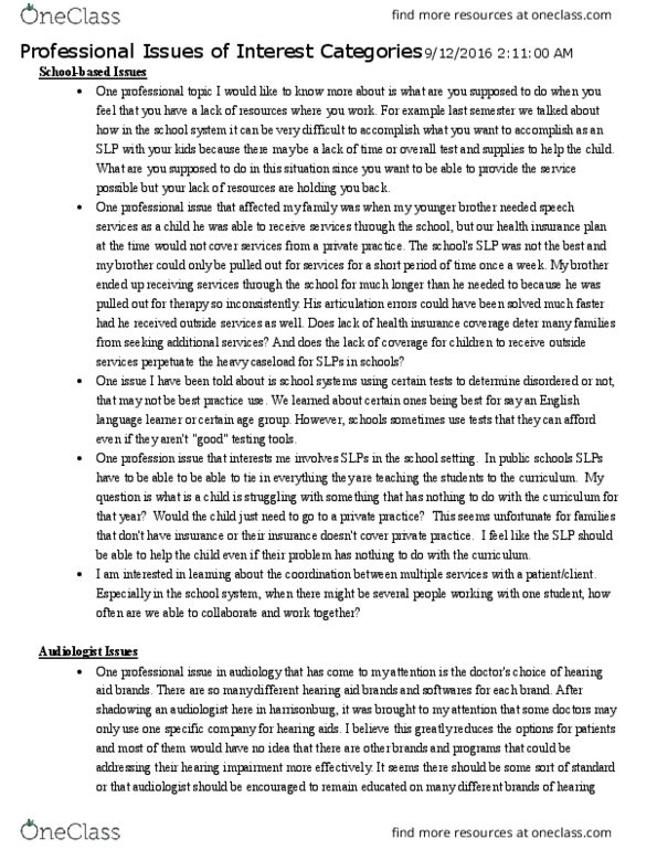 CSD 412 Lecture 1: Professional Issues of Interest Categories thumbnail