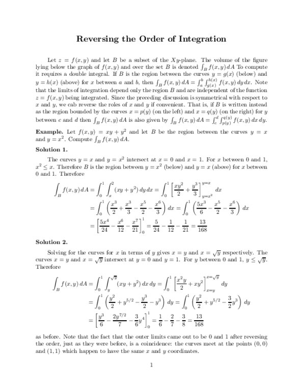MATA33H3 Lecture Notes - Multiple Integral, Farad, Elementary Function thumbnail