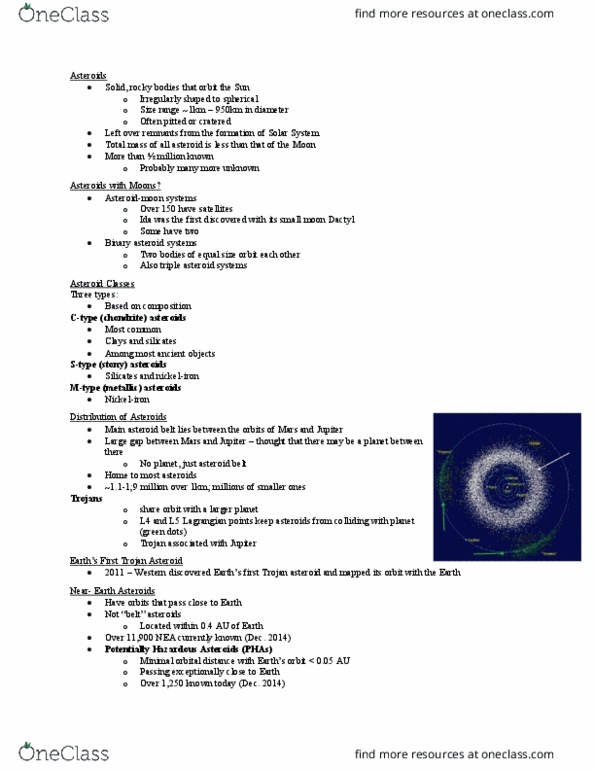 Astronomy 2232F/G Lecture Notes - Lecture 7: Bright Spot, Dwarf Planet, Gulli thumbnail