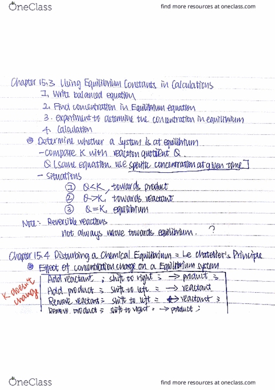 CHEM 112 Chapter 15.3&4: Reaction Quotient & Van't Hoff equation thumbnail