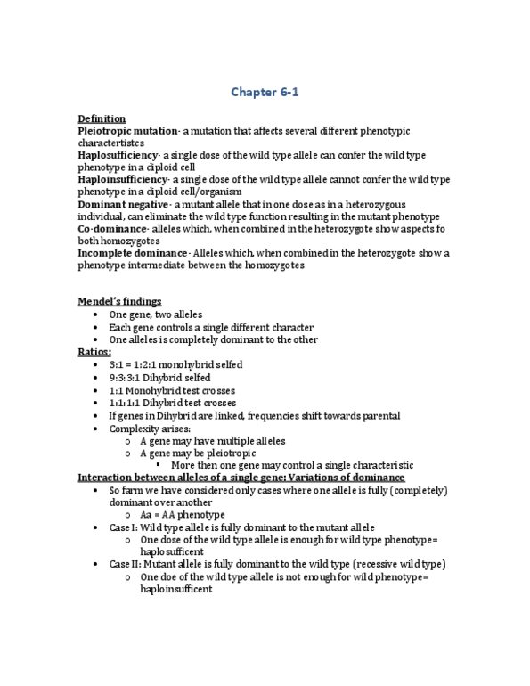 BIOL 2000 Lecture Notes - Hemoglobin A, Antigen, Sickle-Cell Disease thumbnail