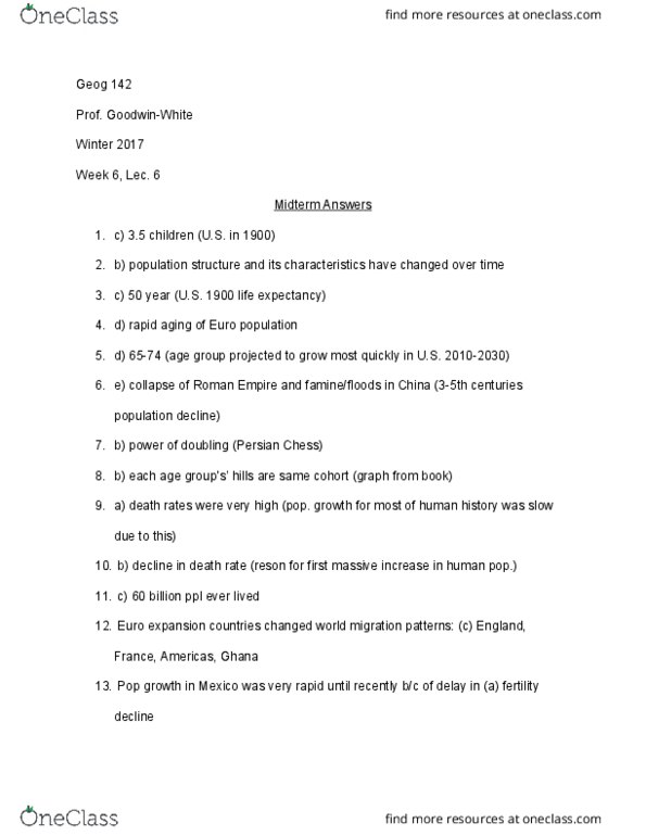 GEOG 142 Lecture Notes - Lecture 6: American Community Survey, Population Pyramid, Doubling Time thumbnail