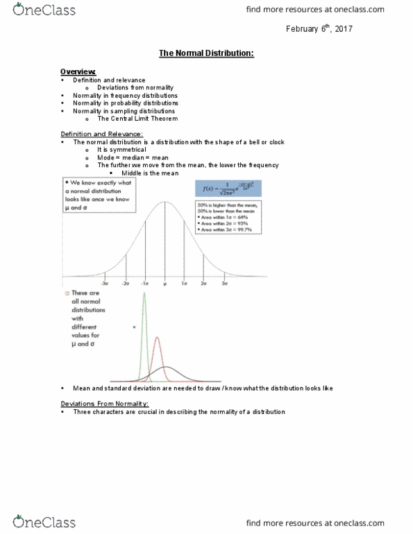 POLS 3650 Lecture Notes - Lecture 9: Law School Admission Test, Central Limit Theorem, Multimodal Distribution thumbnail