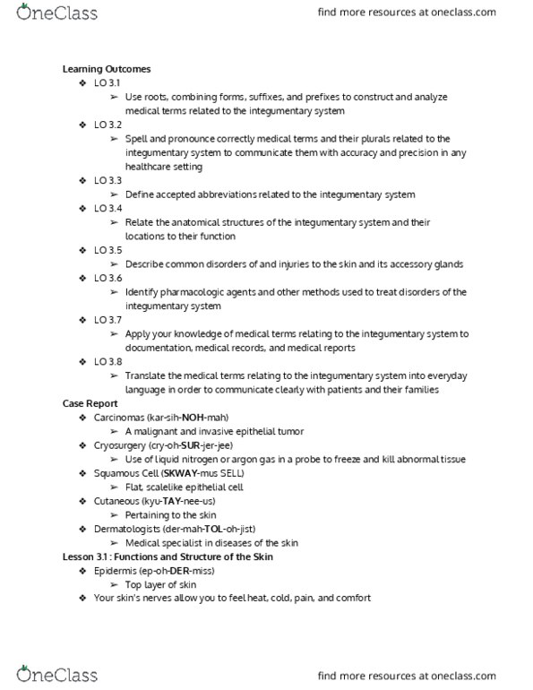 OT 215 Chapter Notes - Chapter 3: Polymyxin, Eschar, Dermabrasion thumbnail