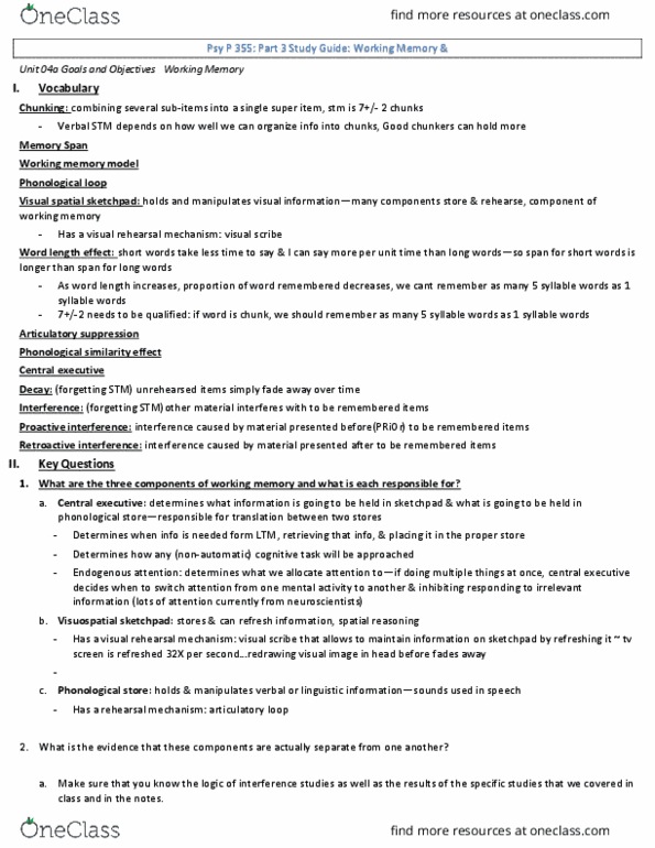 PSY-P 335 Lecture Notes - Lecture 13: Interference Theory, Sketchpad thumbnail