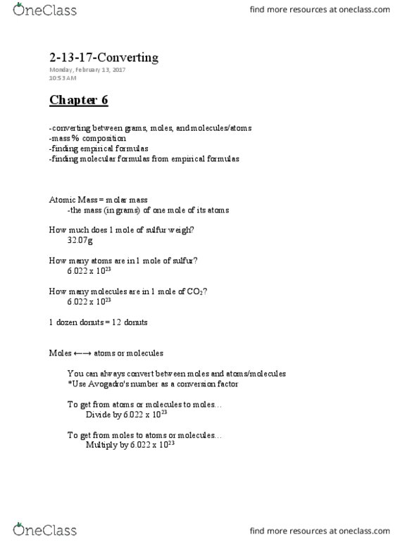 CHEM 107 Lecture Notes - Lecture 20: Nitrogen Dioxide, Smog, Aspirin thumbnail