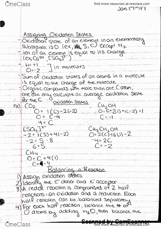 REN R442 Lecture 2: Oxidation States: Chemistry Review thumbnail