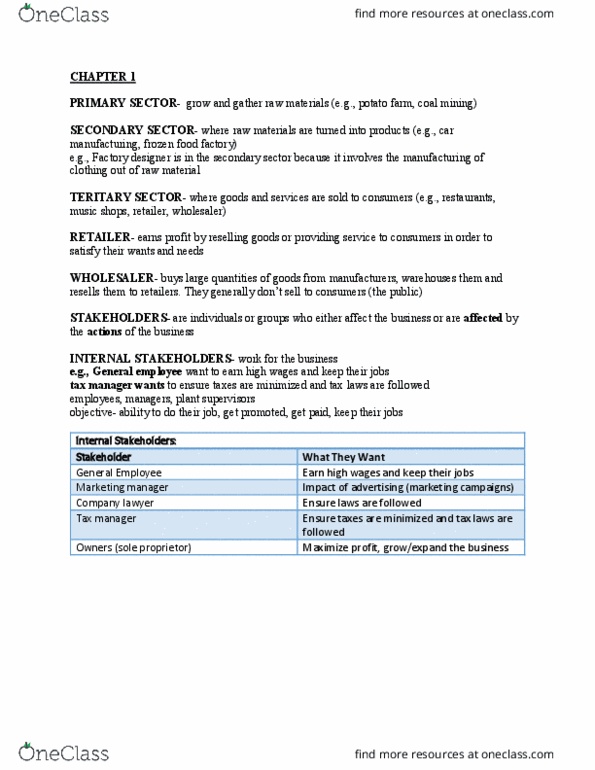 ACC 100 Lecture Notes - Lecture 1: Double-Entry Bookkeeping System, Positio, Retained Earnings thumbnail