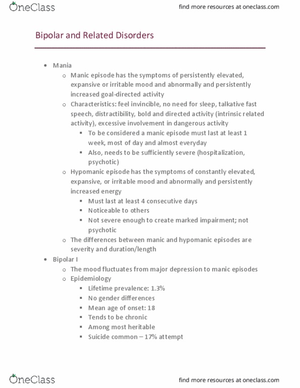 PSY 35000 Lecture Notes - Lecture 4: Gabapentin, Lamotrigine, Topiramate thumbnail