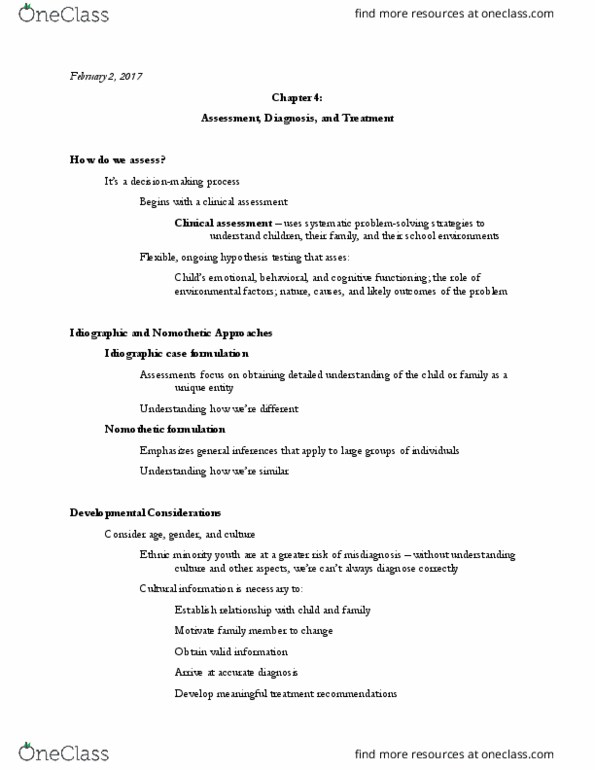 PSY 460 Lecture Notes - Lecture 6: Roleplay Simulation, Ms-Dos, Standard Deviation thumbnail