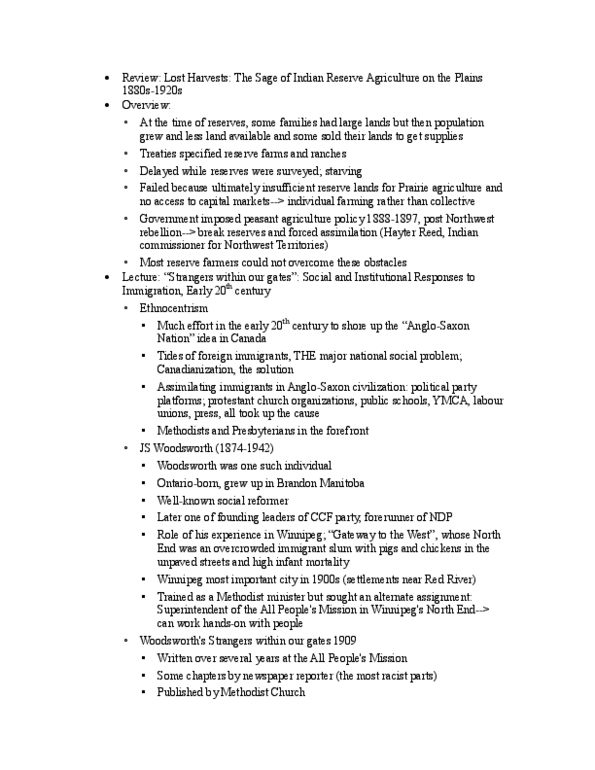 HIST 325 Lecture Notes - Urban Decay, Sexually Transmitted Infection, Christian Ethics thumbnail