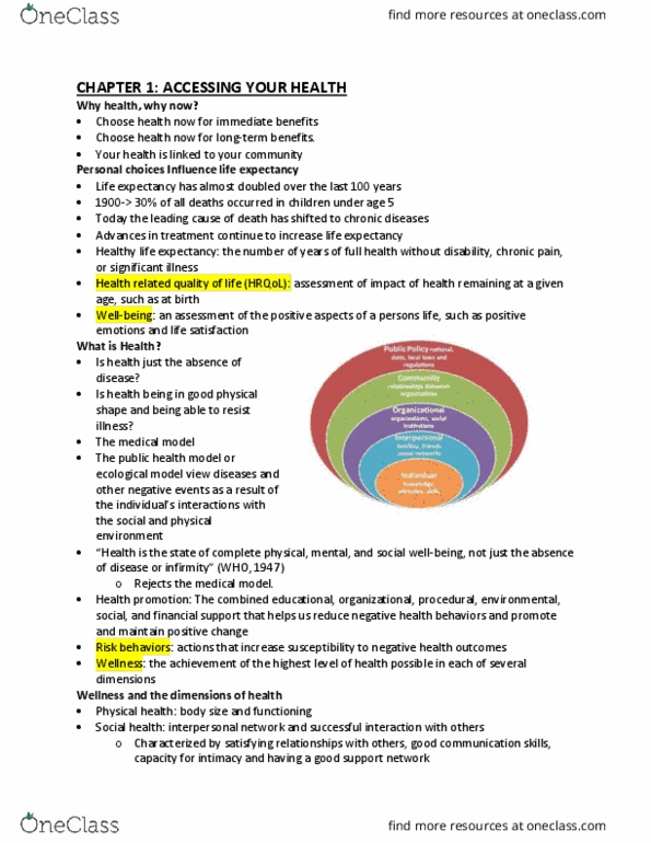 HLTH 140 Lecture 2: HEALTH140CH1 thumbnail