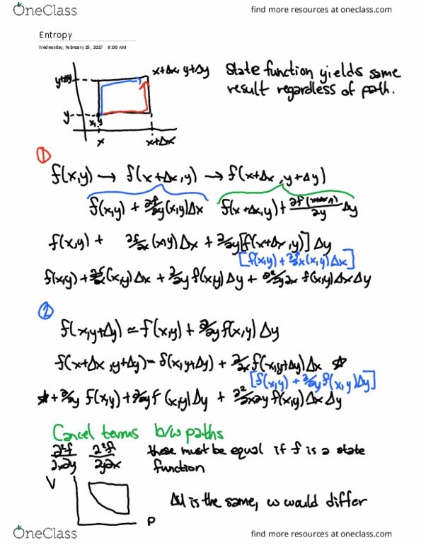 CH 353 Lecture 12: Entropy, a State Function thumbnail