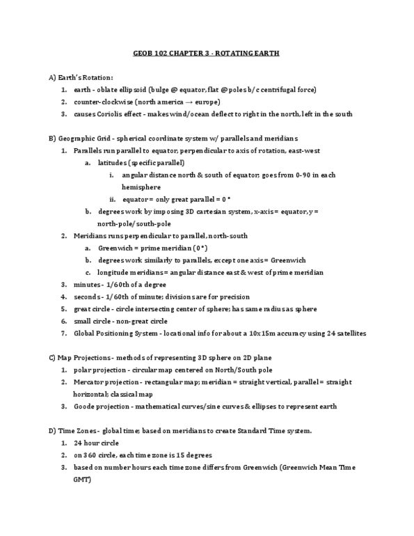 GEOB 102 Chapter Notes -Aquifer, Leading Edge, Vortex thumbnail