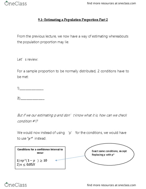 MATH 1F92 Lecture 14: Math+1F92-+9.1-+Estimating+a+Population+Proportion+Part+2+Fill+In thumbnail