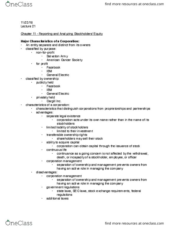 ACC 201 Lecture Notes - Lecture 21: Shanghai Stock Exchange, Tokyo Stock Exchange, Double Taxation thumbnail