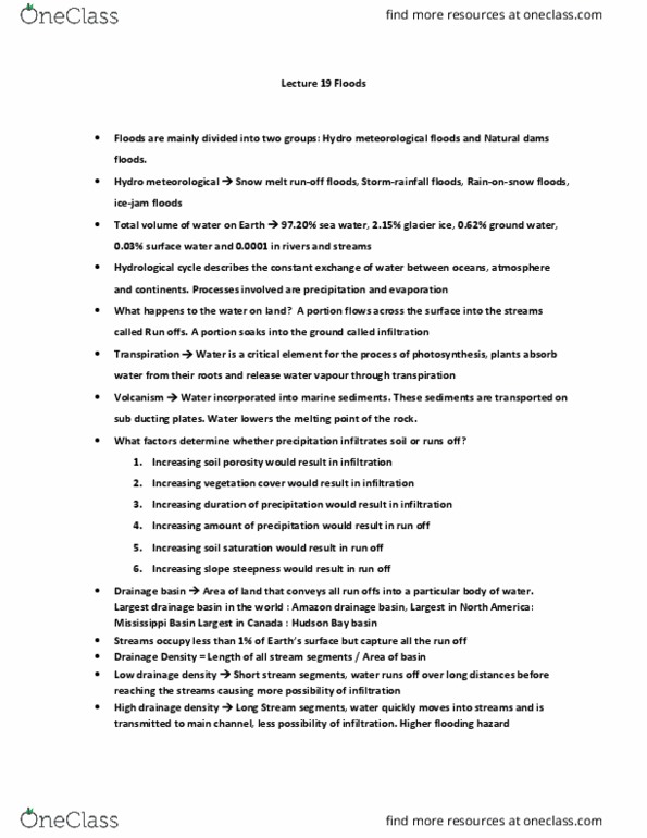 ERTH 2415 Lecture 1: Lecture 19 Floods thumbnail