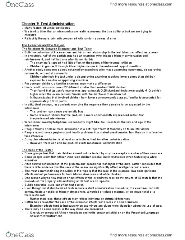 PSYC37H3 Chapter Notes - Chapter 7: Motor Coordination, Partial Correlation, Job Performance thumbnail