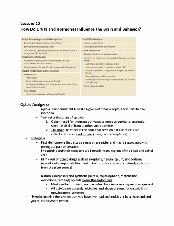 PSY-B - Psychology PSY-B 320 Lecture Notes - Lecture 15: Ketamine, Acetylcholine, Psilocybin thumbnail