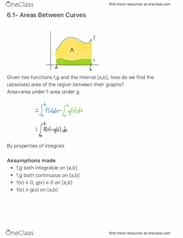 MATH 1272 Lecture Notes - Lecture 1: If And Only If thumbnail