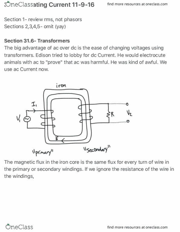 PHYS 1302W Lecture Notes - Lecture 1: Root Mean Square thumbnail