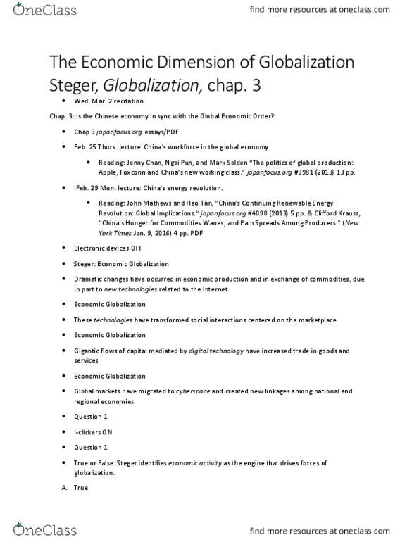 01:098:242 Lecture Notes - Lecture 3: Electronic Trading Platform, Bretton Woods, New Hampshire, Asia-Pacific Economic Cooperation thumbnail