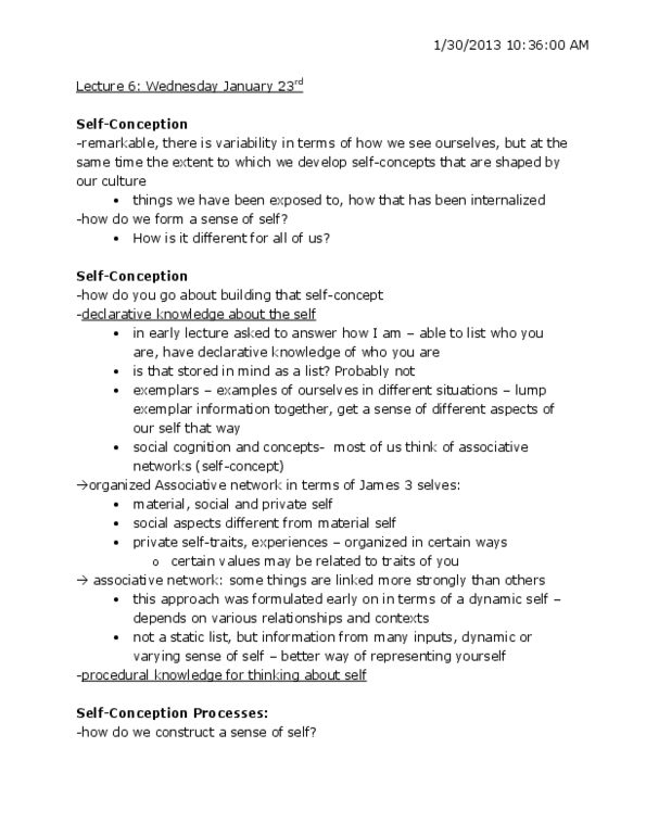 PSYC 473 Lecture Notes - Brown Bread, Stanford Prison Experiment, Self-Perception Theory thumbnail