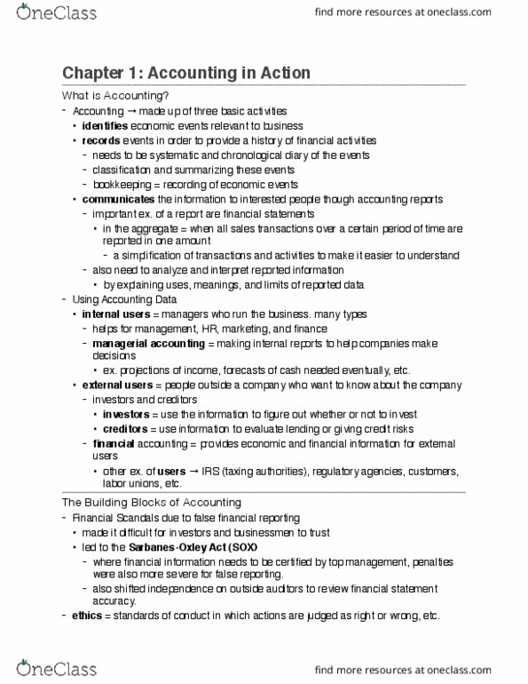 ACCT 102 Chapter Notes - Chapter 1.1-1.2: International Accounting Standards Board, Financial Accounting Standards Board, International Financial Reporting Standards thumbnail