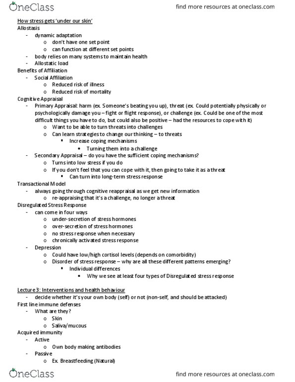 PSY333H5 Lecture Notes - Lecture 3: Virus Latency, Hole Punch, Hpv Vaccines thumbnail