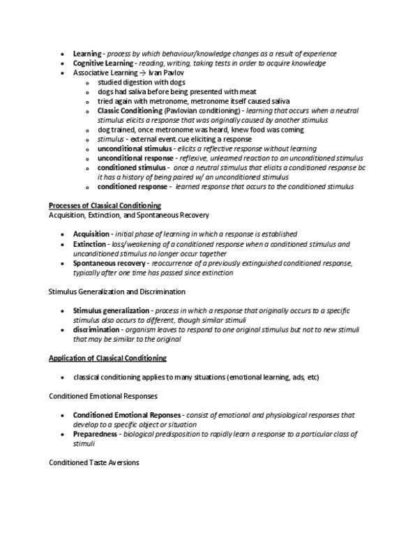 PSYCH101 Lecture Notes - Brainstem, Grey Matter, Fetal Alcohol Spectrum Disorder thumbnail