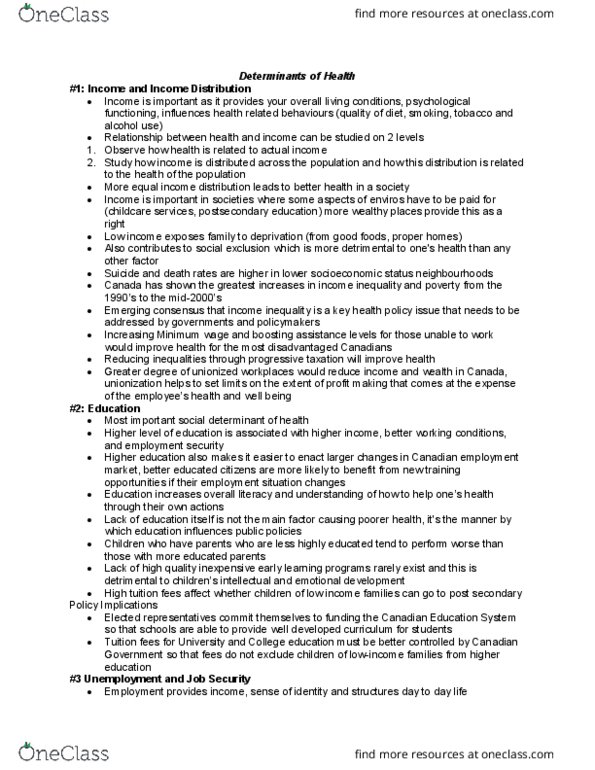 KP231 Chapter Notes - Chapter 4: Health Canada, Aboriginal Peoples In Canada, Cardiovascular Disease thumbnail