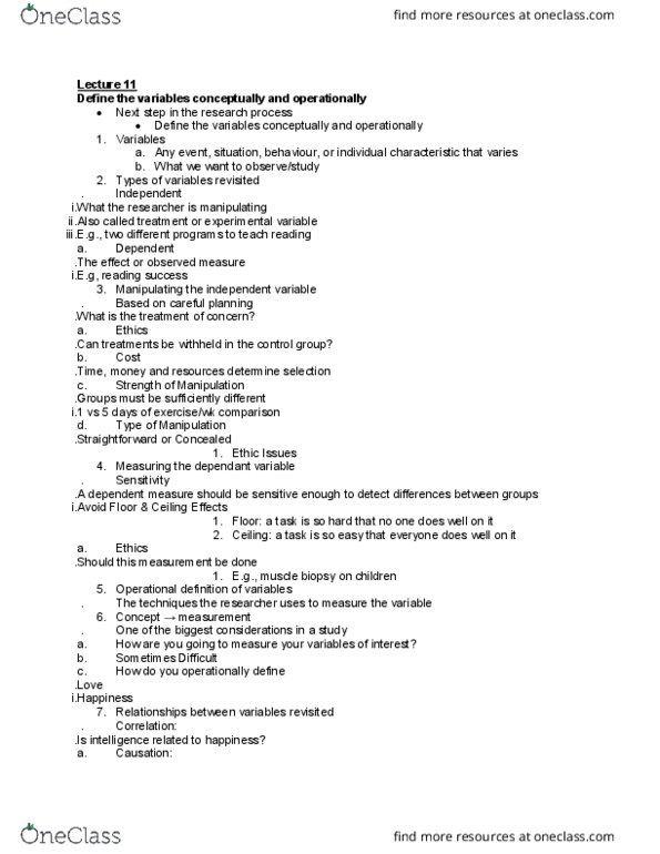 KP290 Lecture Notes - Lecture 11: Muscle Biopsy, Operational Definition, The Techniques thumbnail