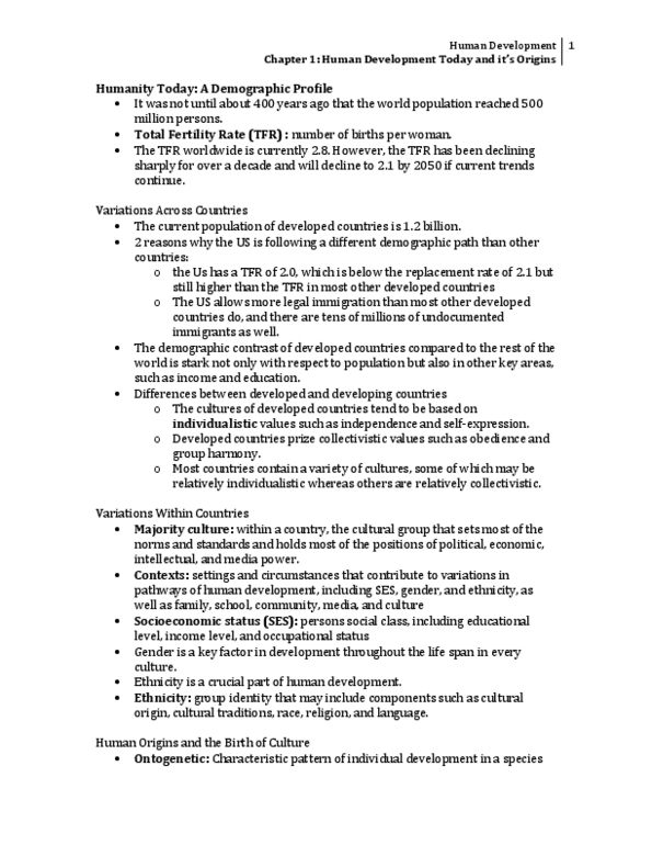 FRHD 1010 Chapter Notes - Chapter 1: Informed Consent, Emerging Adulthood And Early Adulthood, Institutional Review Board thumbnail