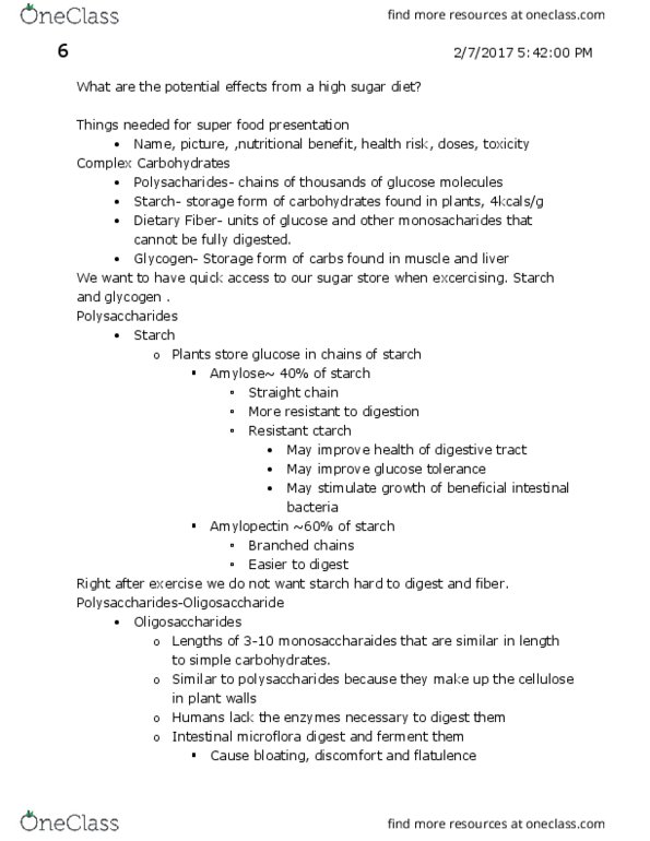 HWS 332 Lecture Notes - Lecture 6: Guar Gum, Brussels Sprout, Chicory thumbnail