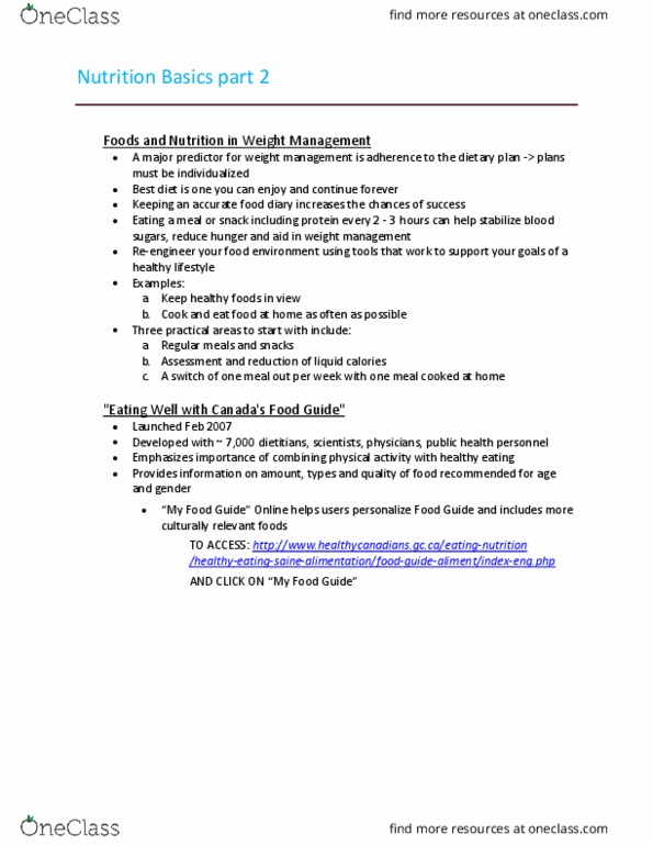 Health Sciences 1001A/B Lecture Notes - Lecture 11: Peanut Butter, Unsaturated Fat, Trans Fat thumbnail