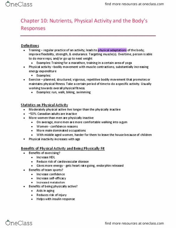 Foods and Nutrition 1021 Lecture Notes - Lecture 9: Cycling Time Trials, Blood Sugar, Impaired Glucose Tolerance thumbnail