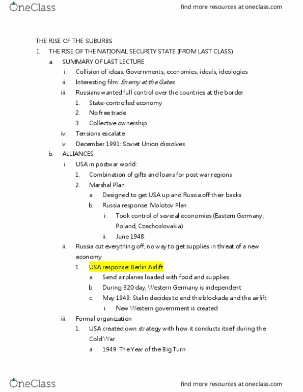 AMS 310 Lecture Notes - Lecture 6: Nato, National Security, Paul Nitze thumbnail