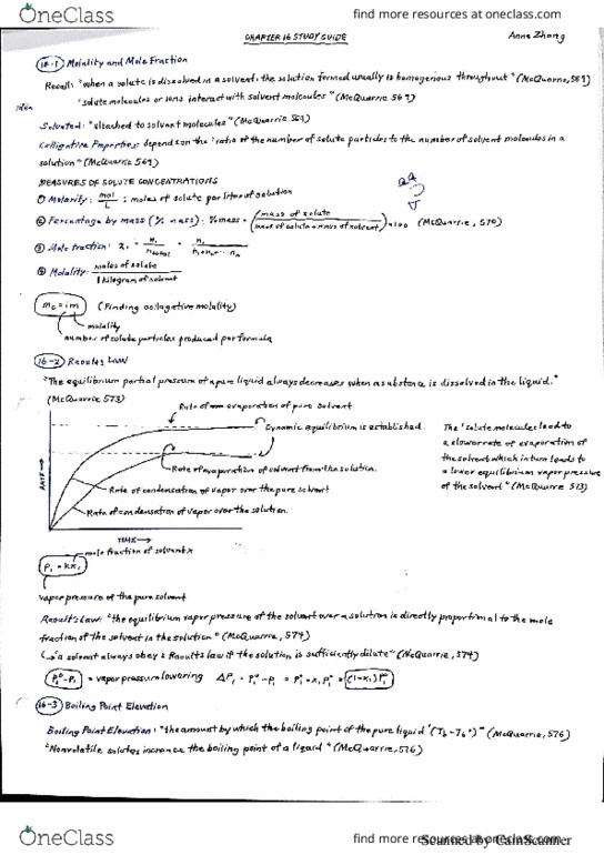 CHEM 6B Lecture 16: chapter 16 study guide thumbnail