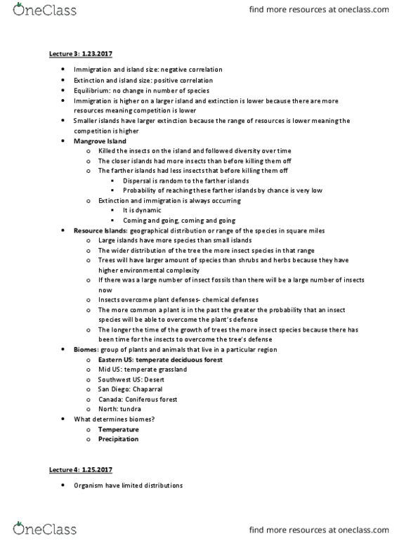 BIO 311D Lecture Notes - Lecture 3: Ecological Succession, Primary Succession, Types Of Volcanic Eruptions thumbnail