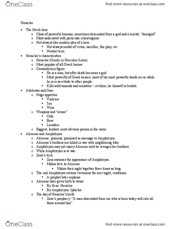 CL_HUM 1060 Lecture Notes - Lecture 12: Trachis, Iphitos, Capture Of Oechalia thumbnail